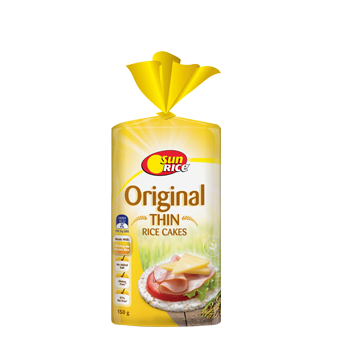 Sunrice Thin Rice Cakes Original 150g